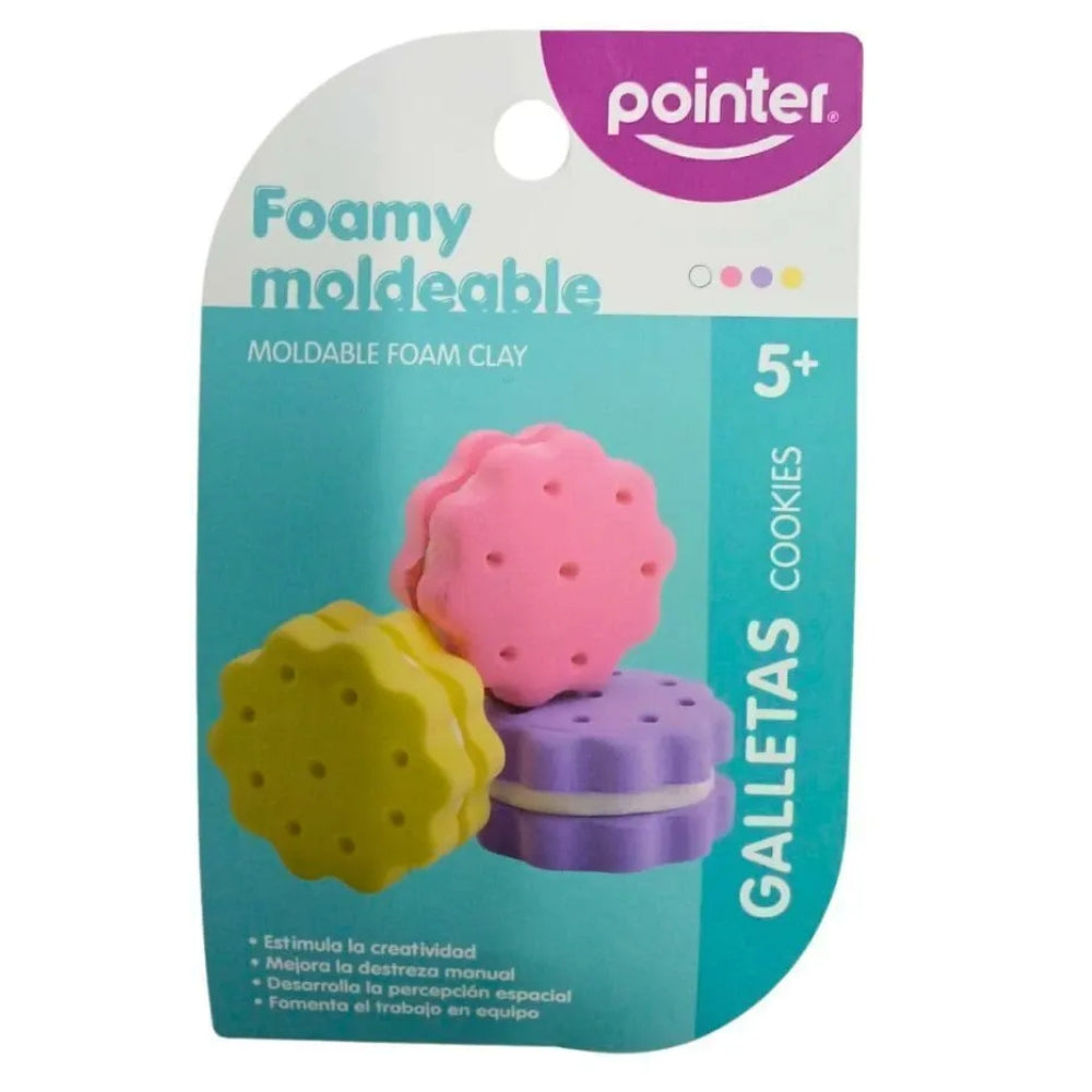Pointer Foamy Moldeable Cookies 5+