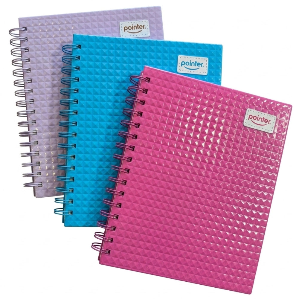 Pointer Libreta Pequeña Espiral My Way 3 Materias Colores Variados