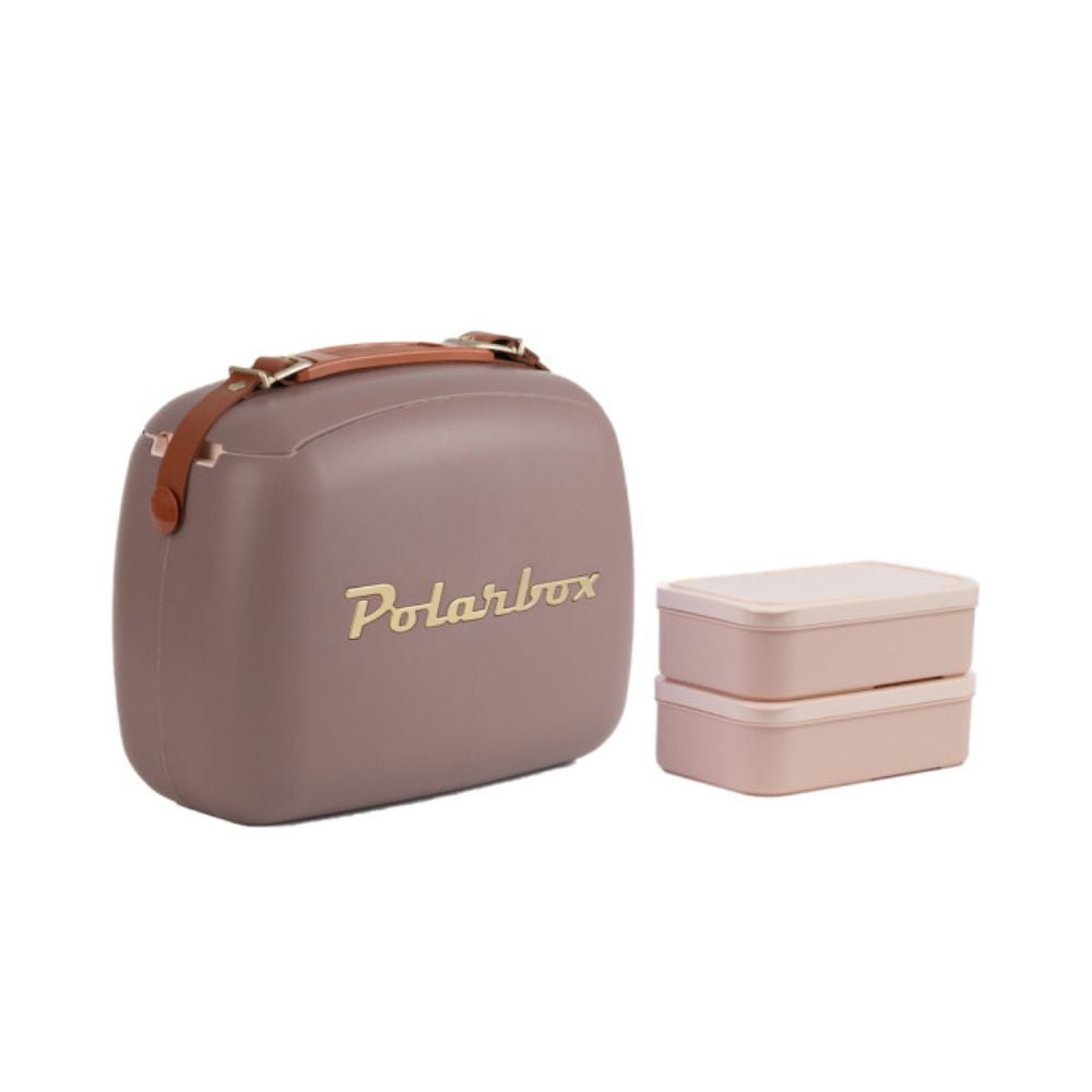 Lonchera Polarbox Urban Mauve Gold 6 Litros