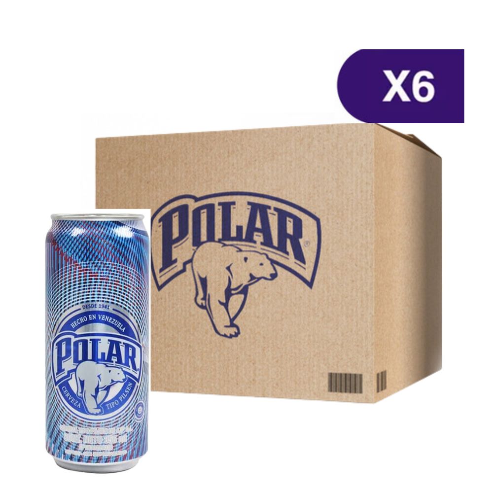 Polar Pilsen 6 Latas de 355ml