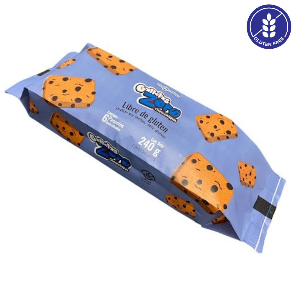 Galletas Zero Gluten Chocochipas 240gr