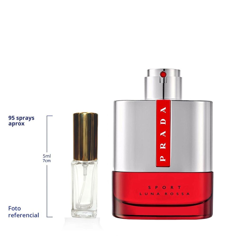 Prada Sport Luna Rossa Decant Travel Size Eau de Parfum For Men