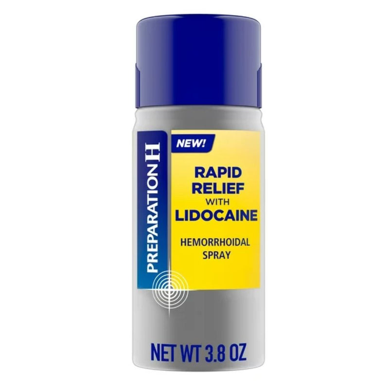 Preparation H Rapid Relief Hemorrhoidal Spray With Lidocaine 107.7gr