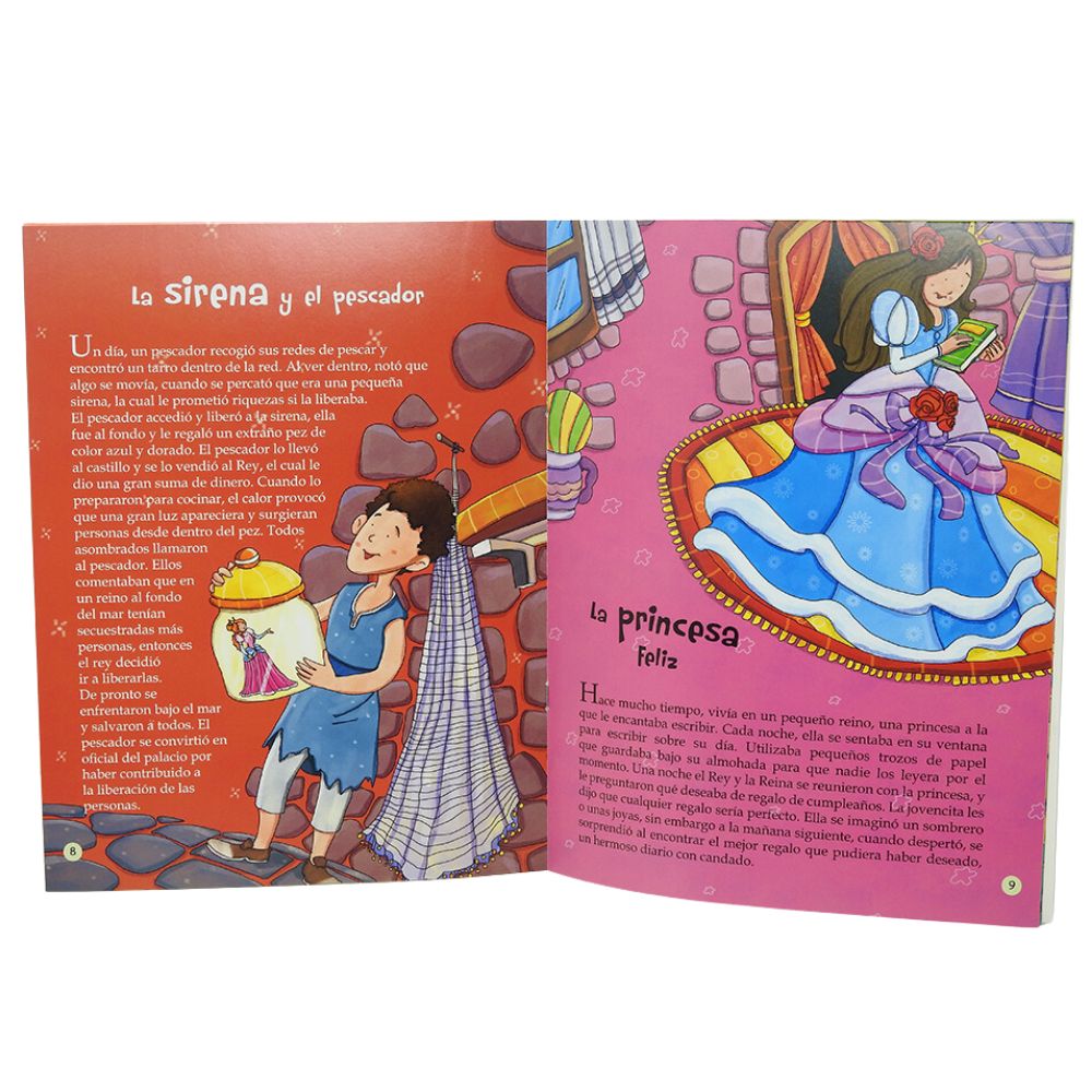 Libro De Lectura 15 Historias De Princesas 16 pag