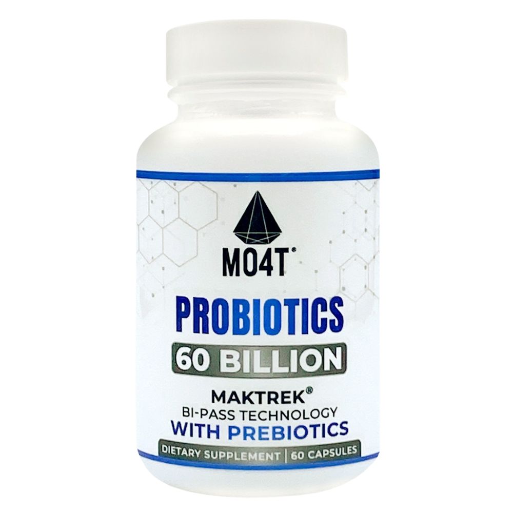 MO4T Probiotics 60 Billion 60 Capsulas