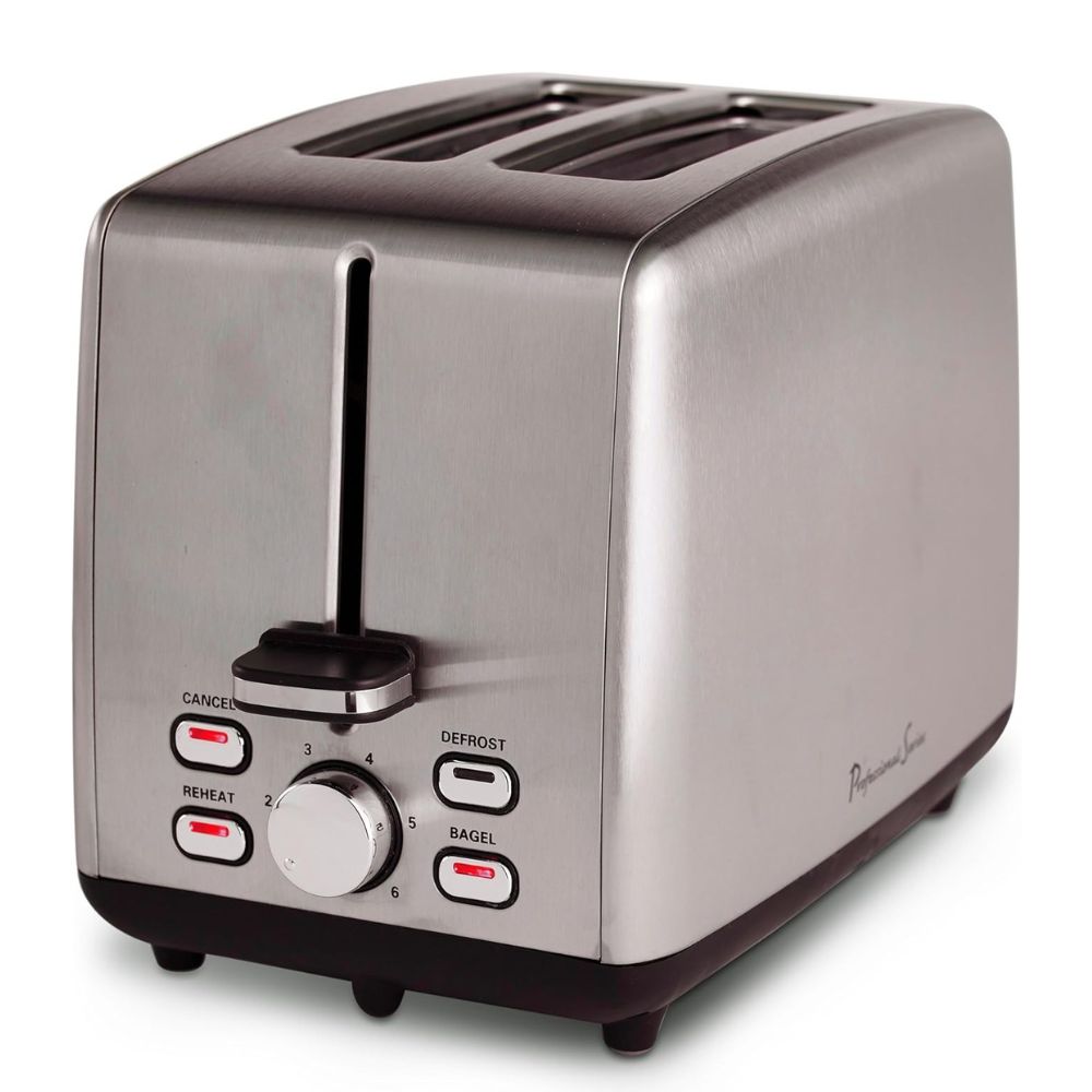 Professional Series Tostadora De Acero Inoxidable 2 Rebanadas