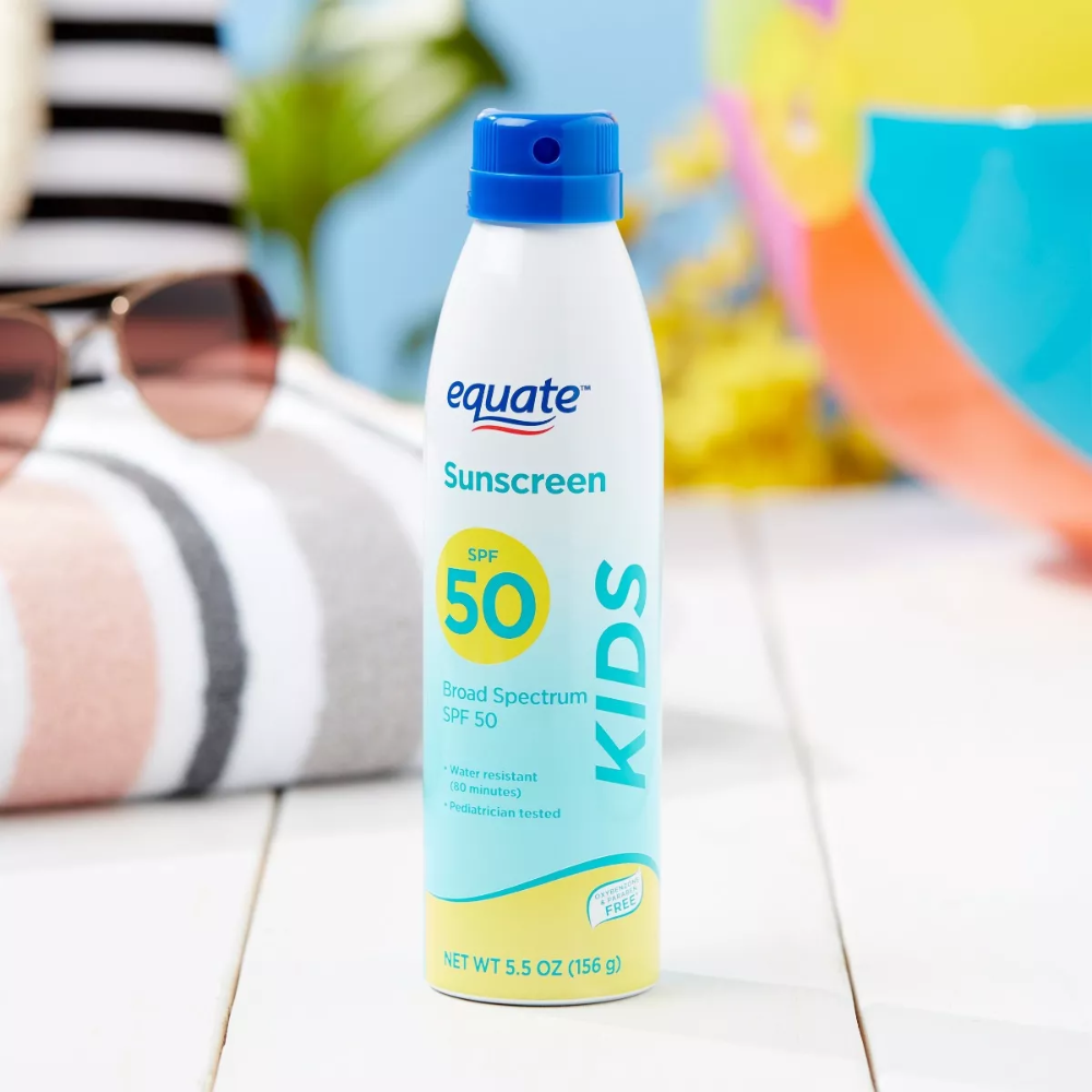 Protector Solar Equate Kids 50 SPF Spray 156 gr