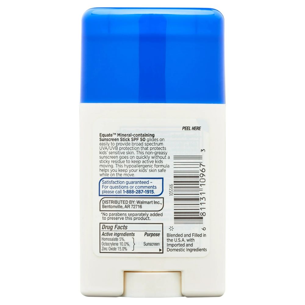 Protector Solar Equate Kids 50 SPF Stick 42 gr