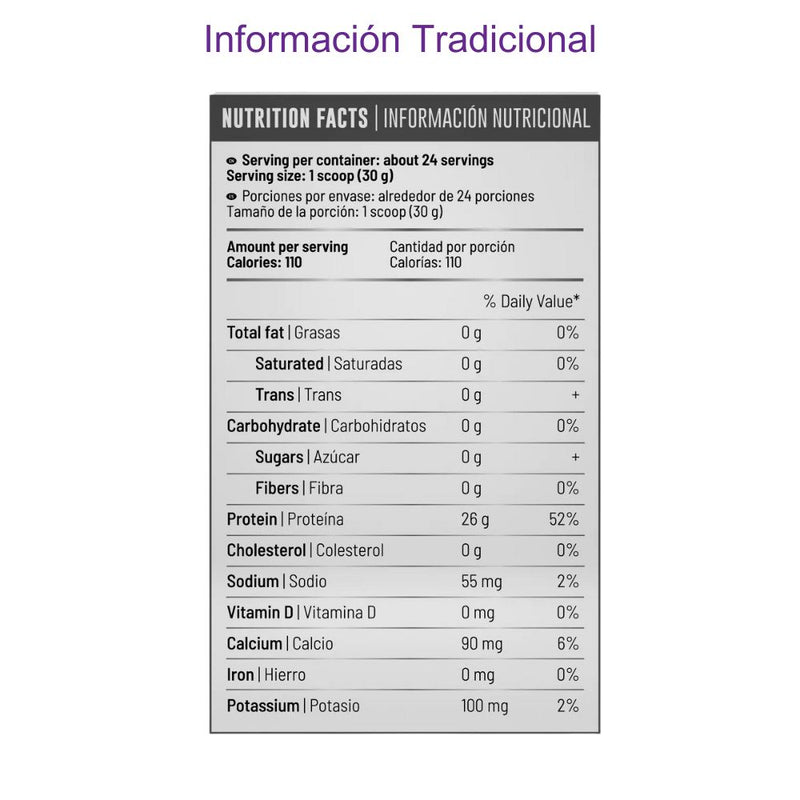 MO4T Proteina Premium ISO26 Cookies&Cream 1.6 LB
