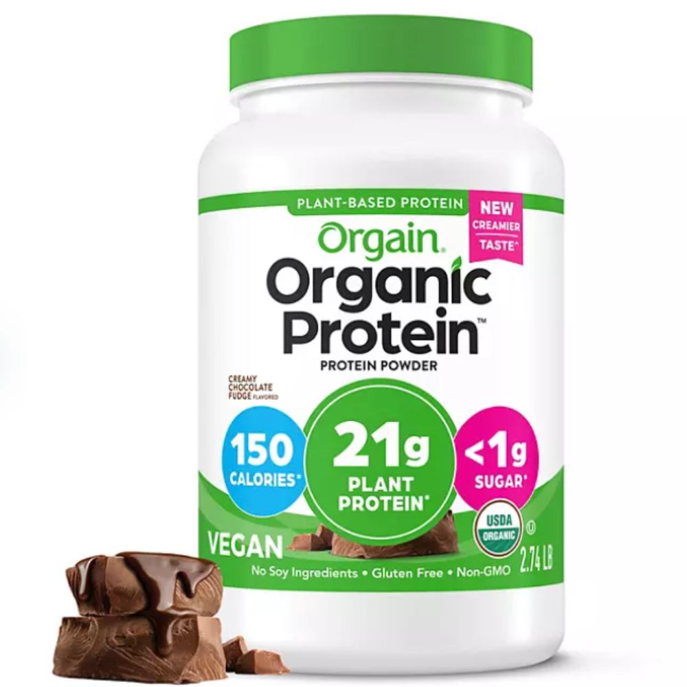 Proteina Organica Orgain Protein Sabor a Creamy Chocolate Fudge 1.24Kg