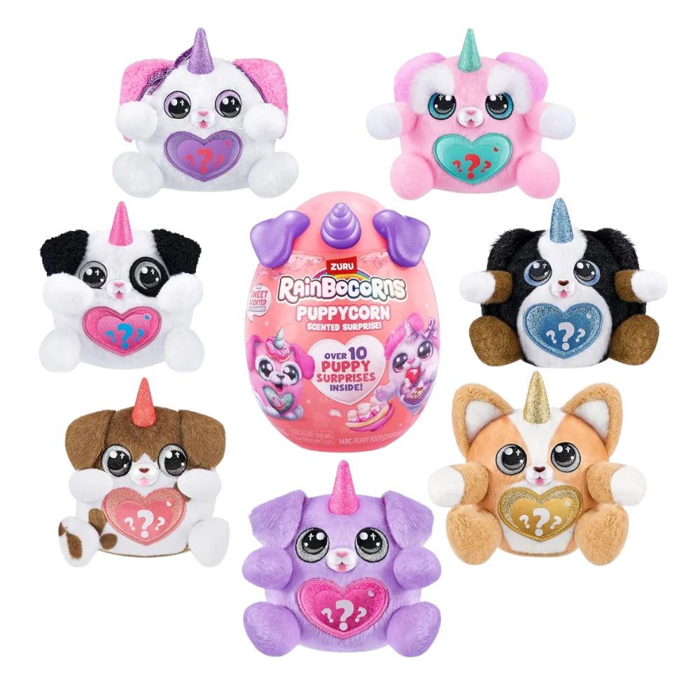 Puppycorn Surprise 10+ Puppy Surprises Pink