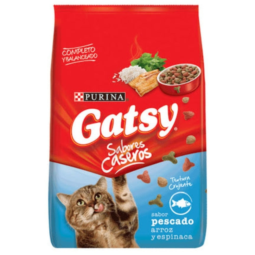 Purina Gatsy Sabor a Carne Arroz y Maiz 8kg para Gatos