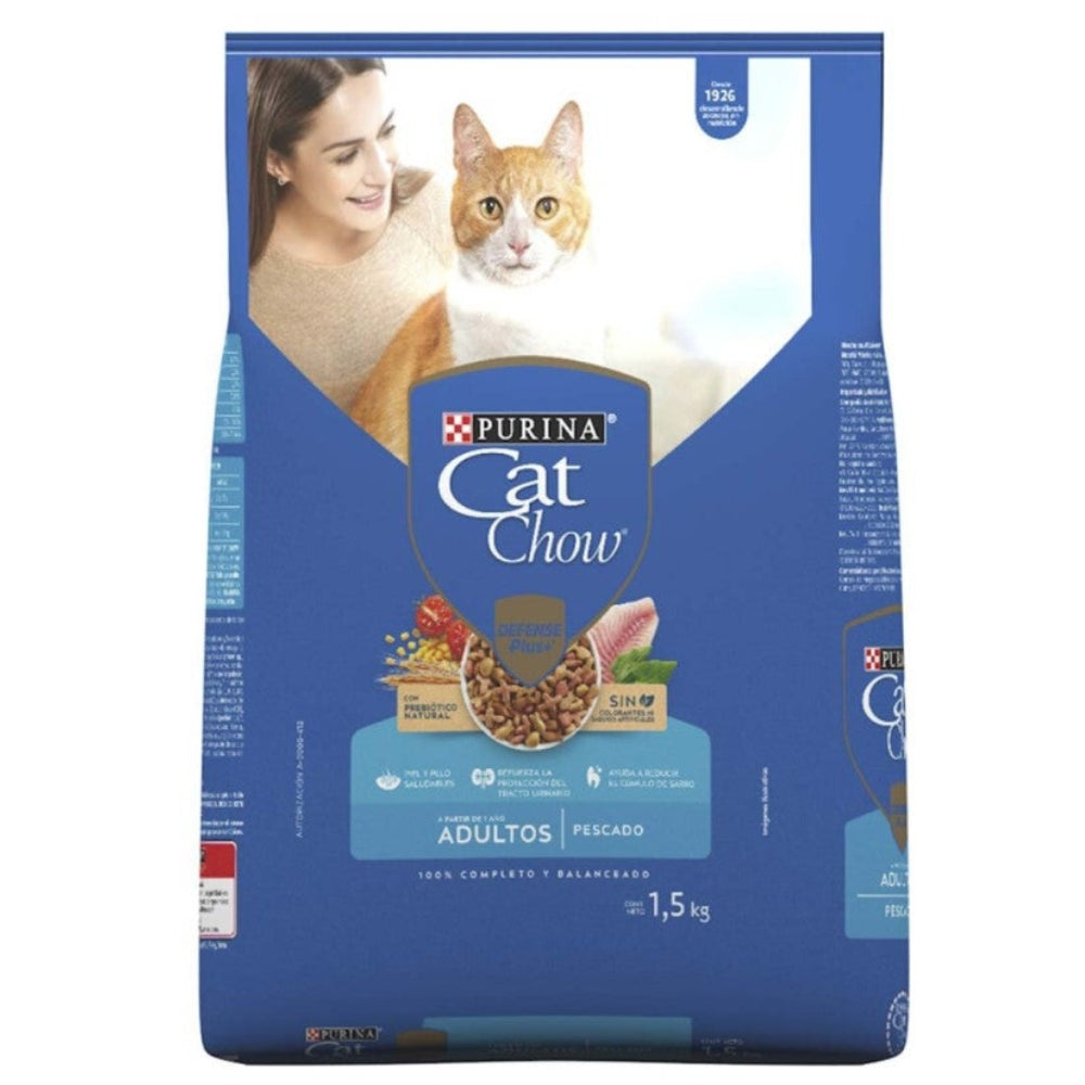 Purina Cat Chow Adulto Pescado 1.5kg