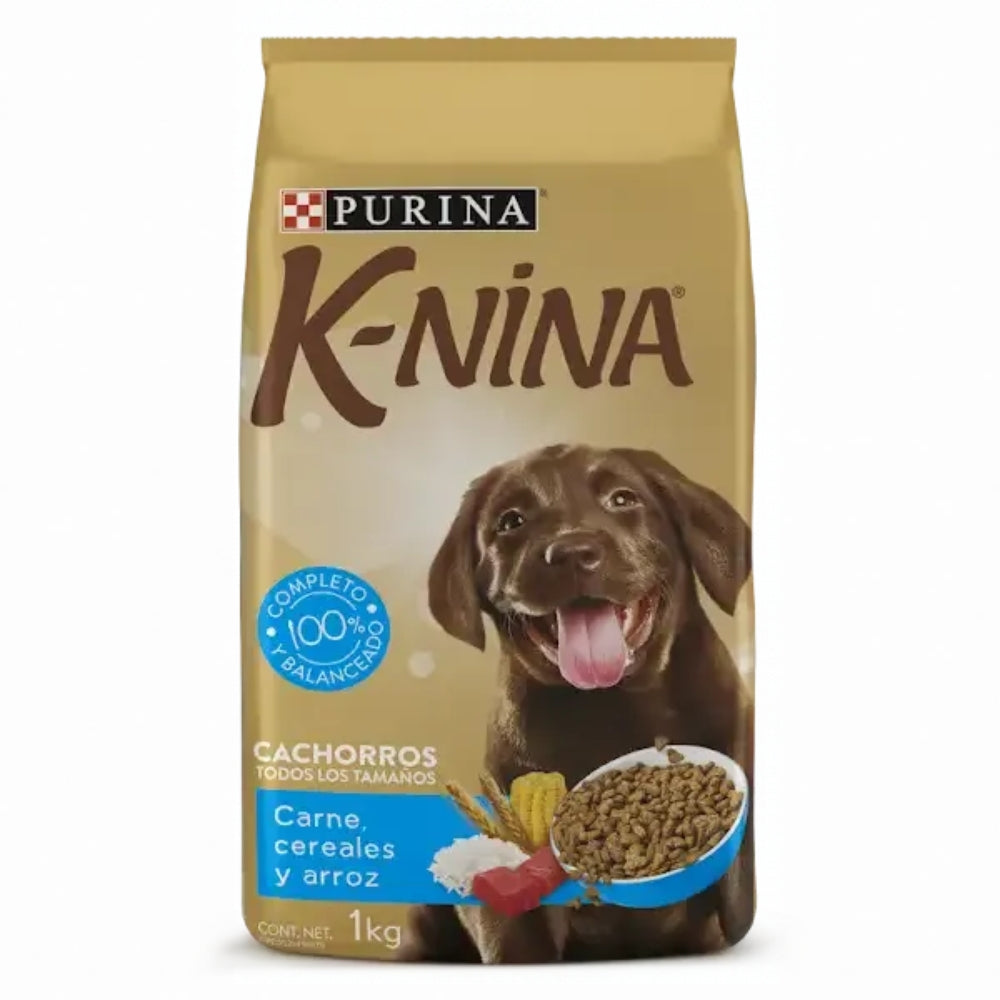 Purina K-Nina Cachorro Carne Cereales y Arroz 1kg