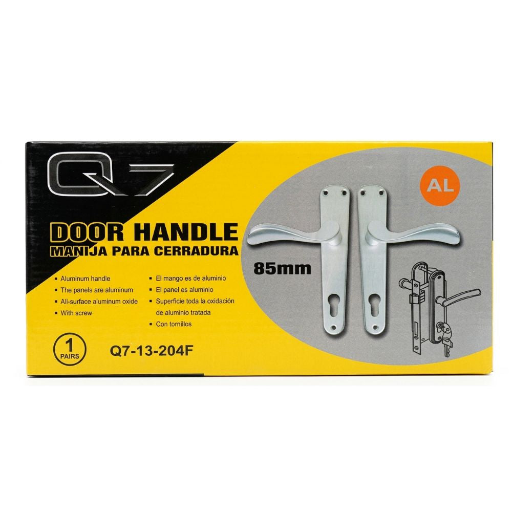 Q7 Manija Para Cerradura De Aluminio 85mm