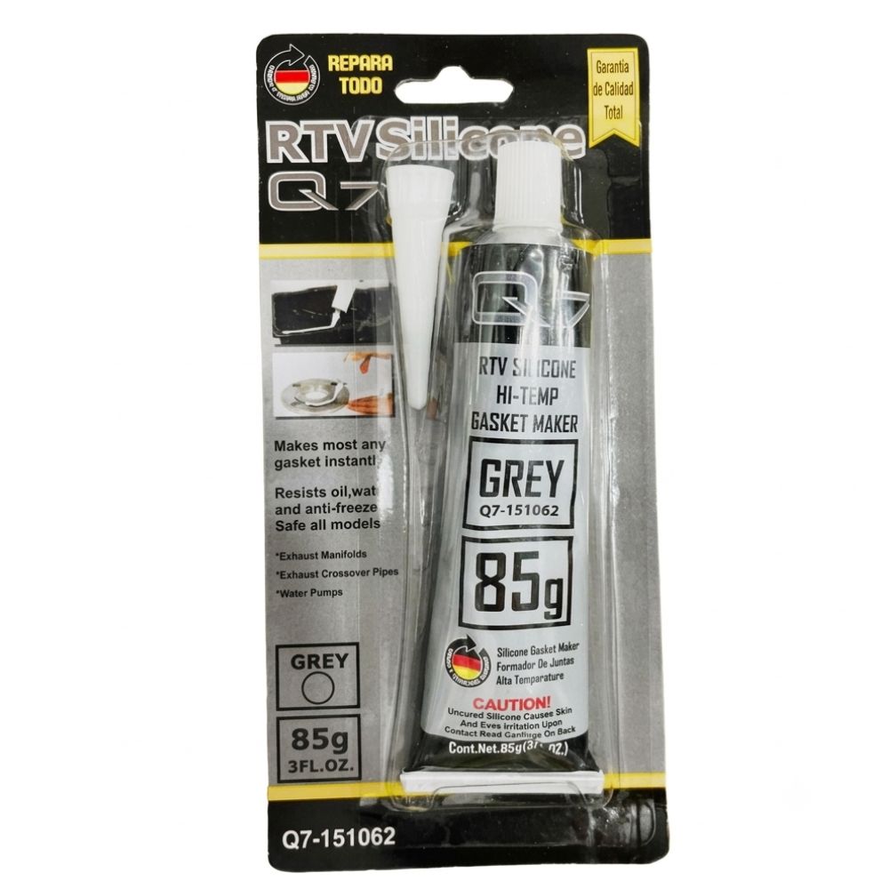 Q7 Repara Todo RTV Silicone Gris 85gr