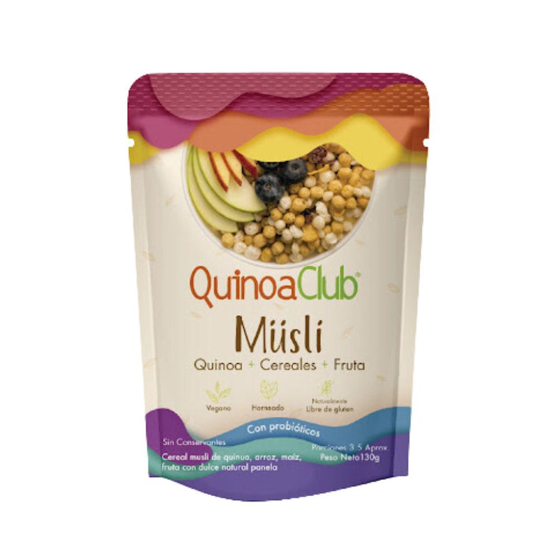 QuinoaClub Musli Sin Gluten 130grs