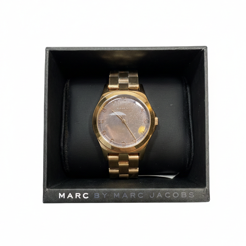Marc Jacobs Reloj Baker Para Damas Golden