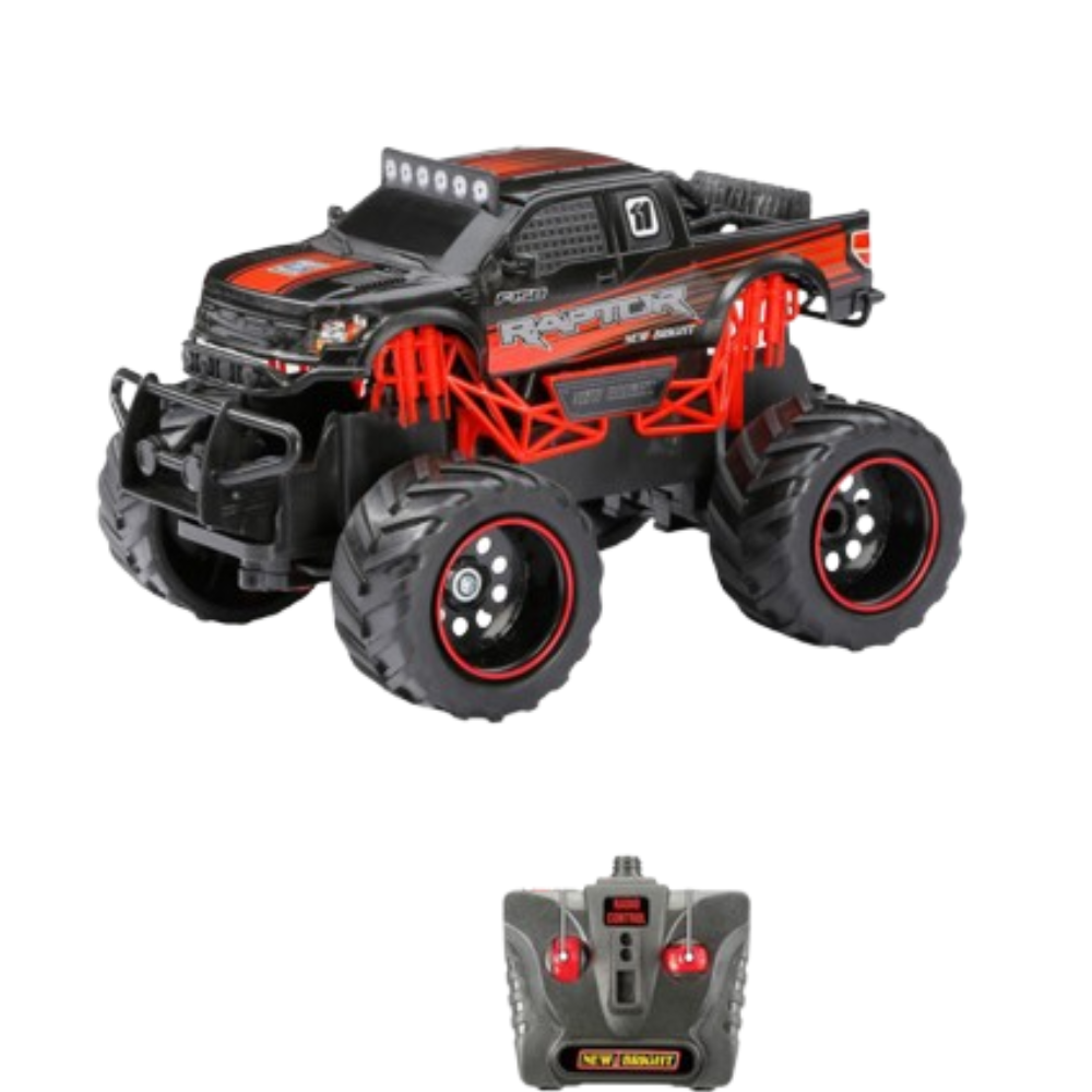 New Bright Ford Raptor Grande a Control Remoto 1:24 4x4