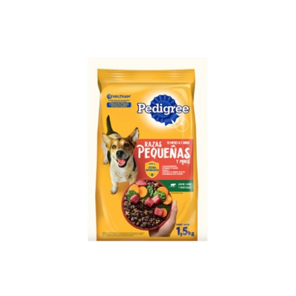 Pedigree Adulto Razas Pequeñas 1.5kg