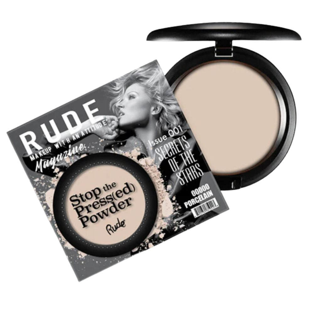 Rude Cosmetics Stop the Press(ed) Powder 4 Tonos