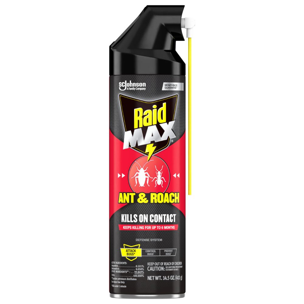 Raid Max Ant & Roach Defense System 411g