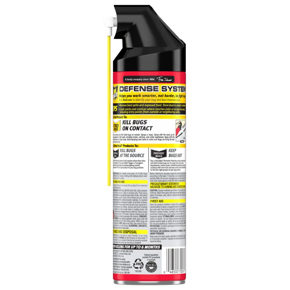 Raid Max Ant & Roach Defense System 411g