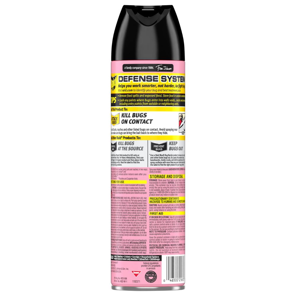 Raid Max Ant & Roach Defense System Outdoor Fresh Scent 496g