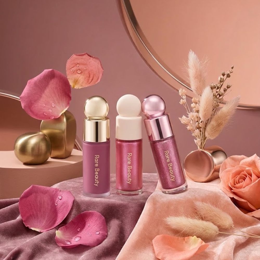 Rare Beauty Violet Faves Mini Cheek & Lip Trio