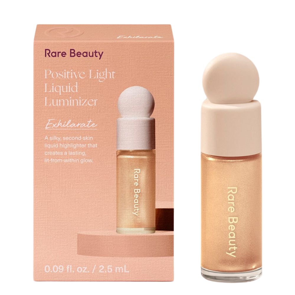 Rare Beauty Mini Iluminador Liquido Positive Light Liquid Luminizer Exhilarate 2.5ml