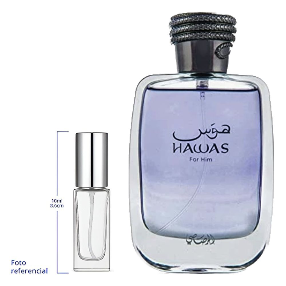 Rasasi Hawas Decant Travel Size Eau De Parfum For Men