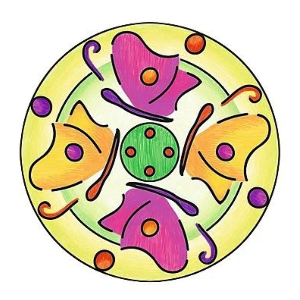 Ravensburger Mandala Designer Flowers & Butterflies 6+
