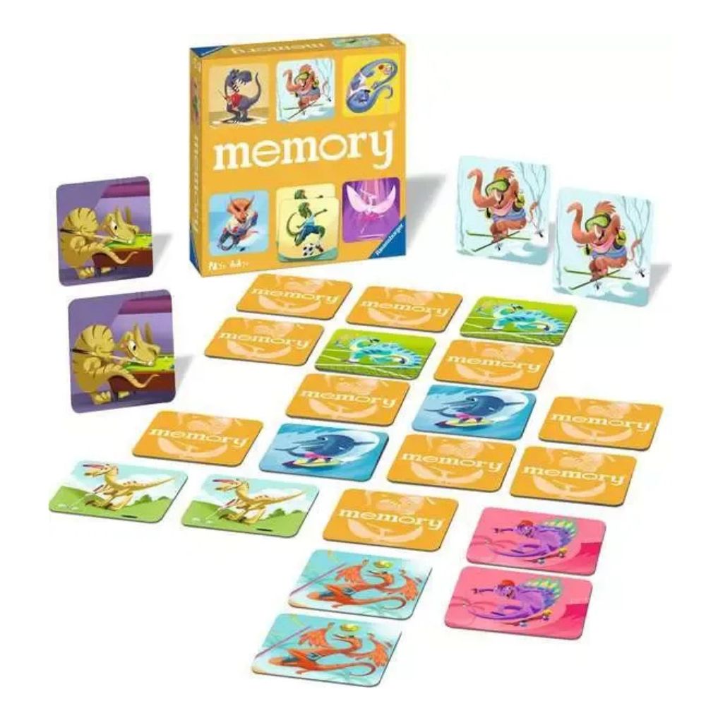 Ravensburger Memory Sporty Dinosaurs 3+