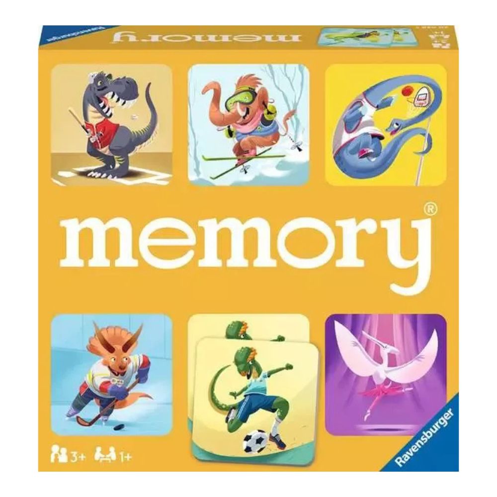 Ravensburger Memory Sporty Dinosaurs 3+