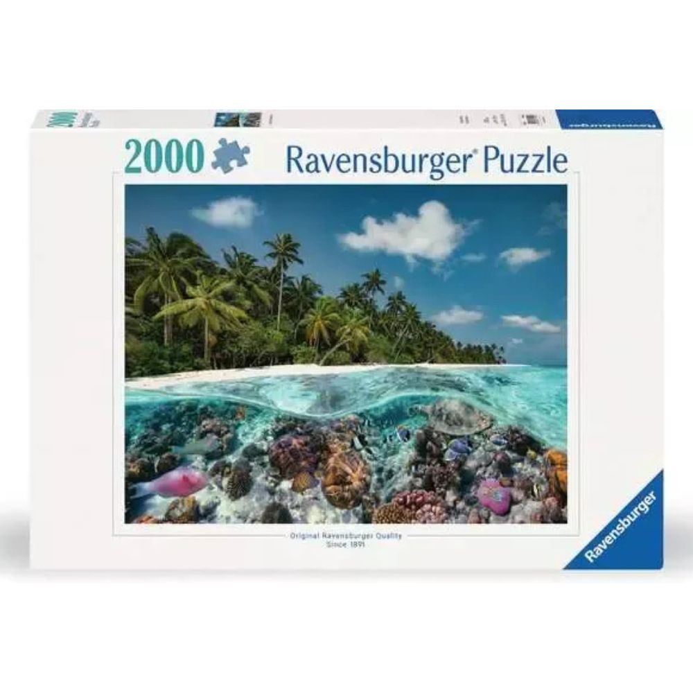 Ravensburger Rompecabezas A Dive The Maldives 2000 Pzas