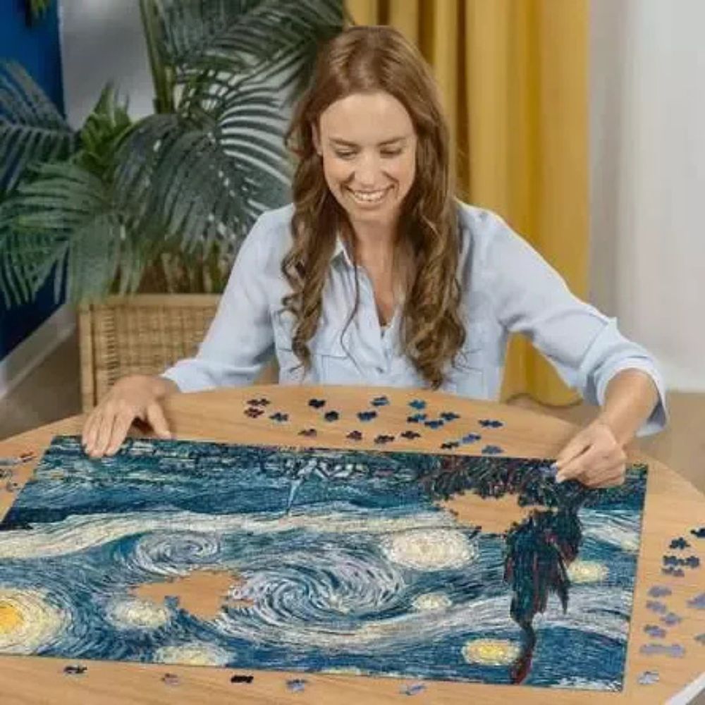 Ravensburger Rompecabezas Art Collection The Starry Night, June 1889 1500 Pzs