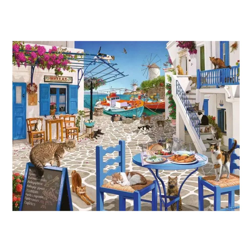 Ravensburger Rompecabezas Cats Of Mykonos 1500 Pzs