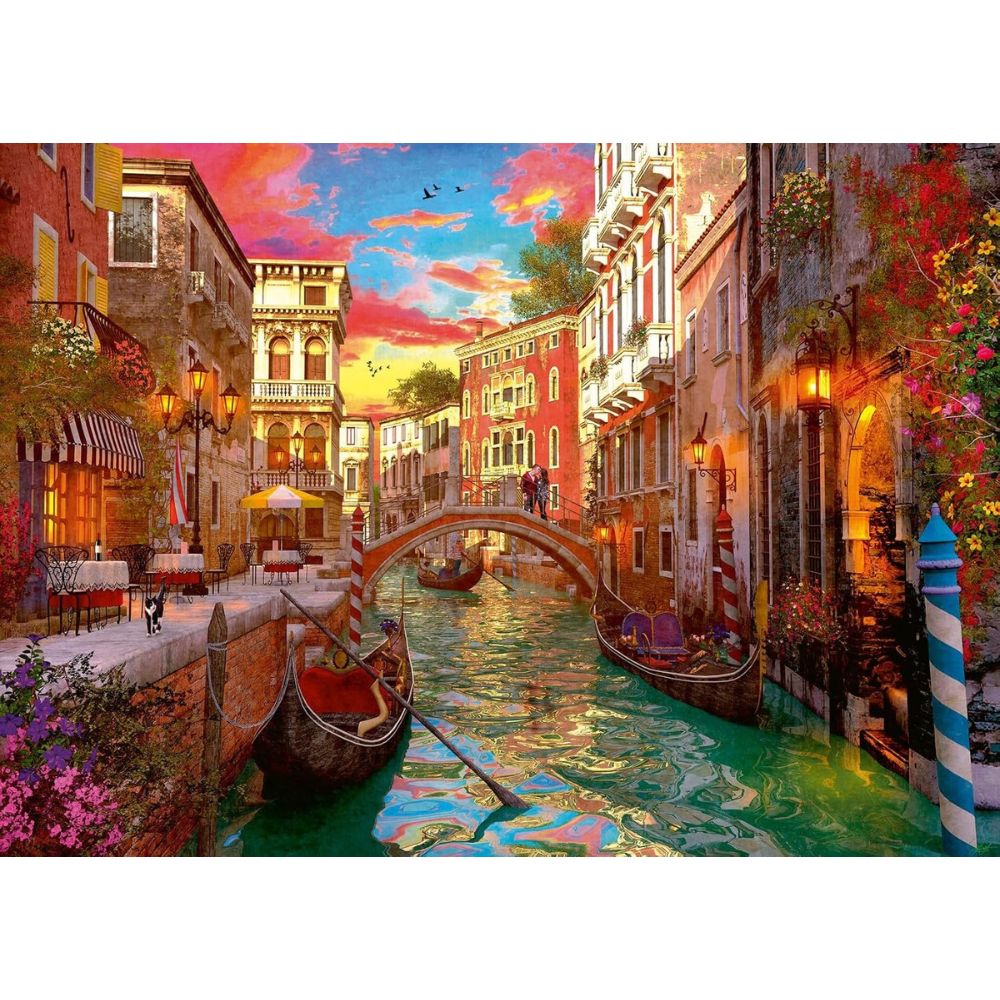 Ravensburger Rompecabezas Venice Romance 1000 Pzas