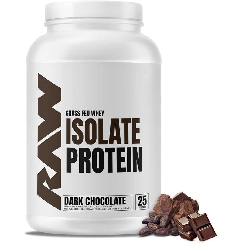 Raw Isolate Protein Chocolate Amargo 25 Servings
