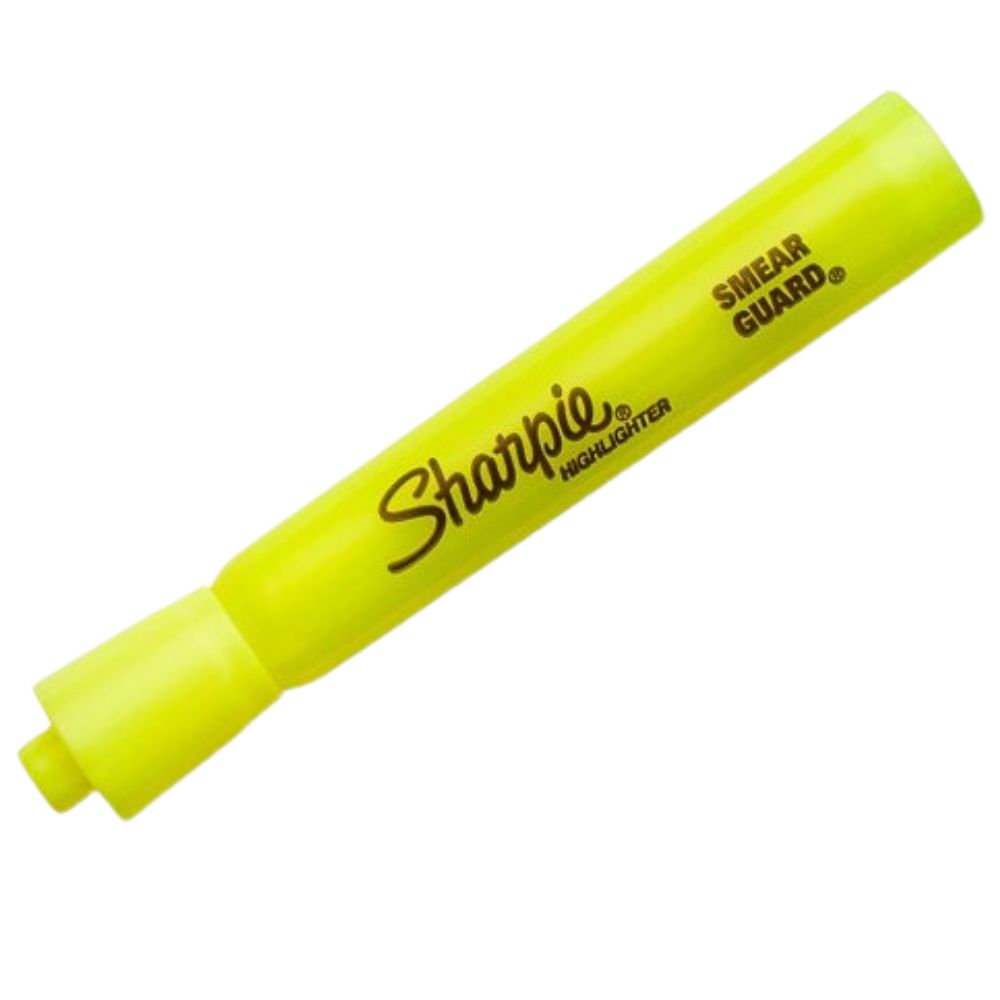 Resaltador Amarillo Sharpie 1 Und