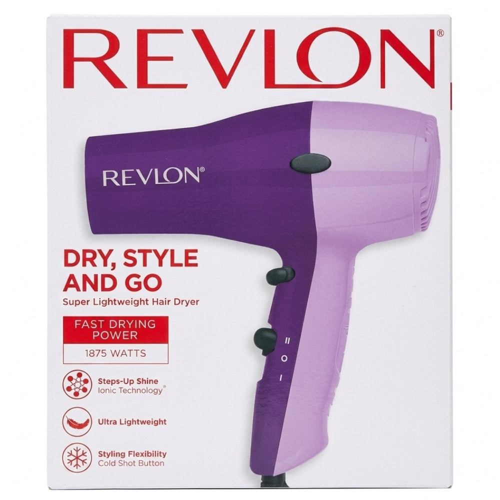 Revlon Secador Fast Drying Power 1875 Watts Purple