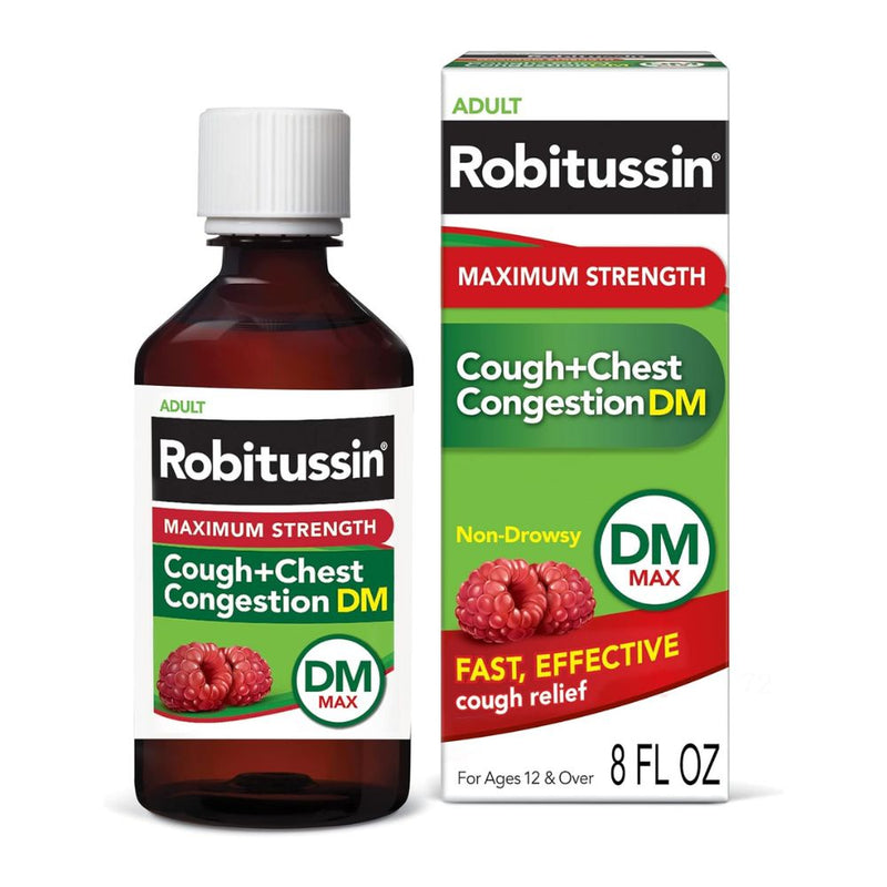 Robitussin Cough Chest Congestion DM Maximum Strength 237ml