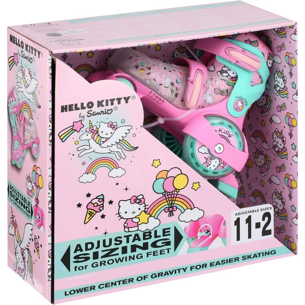 Patines Hello Kitty Roller Derby Adjustable Skates Patines Talla 29-34