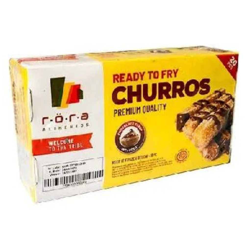 Churros Listos Rora Alimentos Libre de Gluten 20 Und 400gr