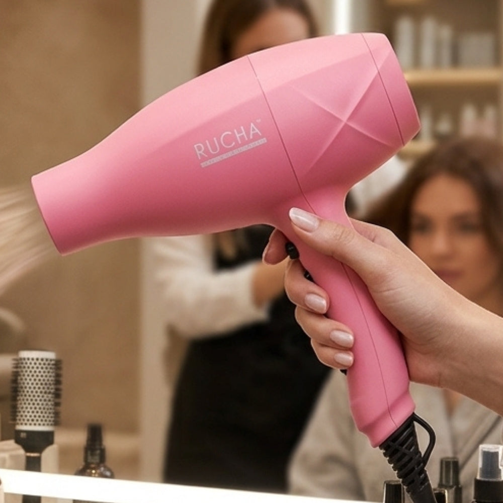 Rucha Secador Super Turbo 21000 Rosa