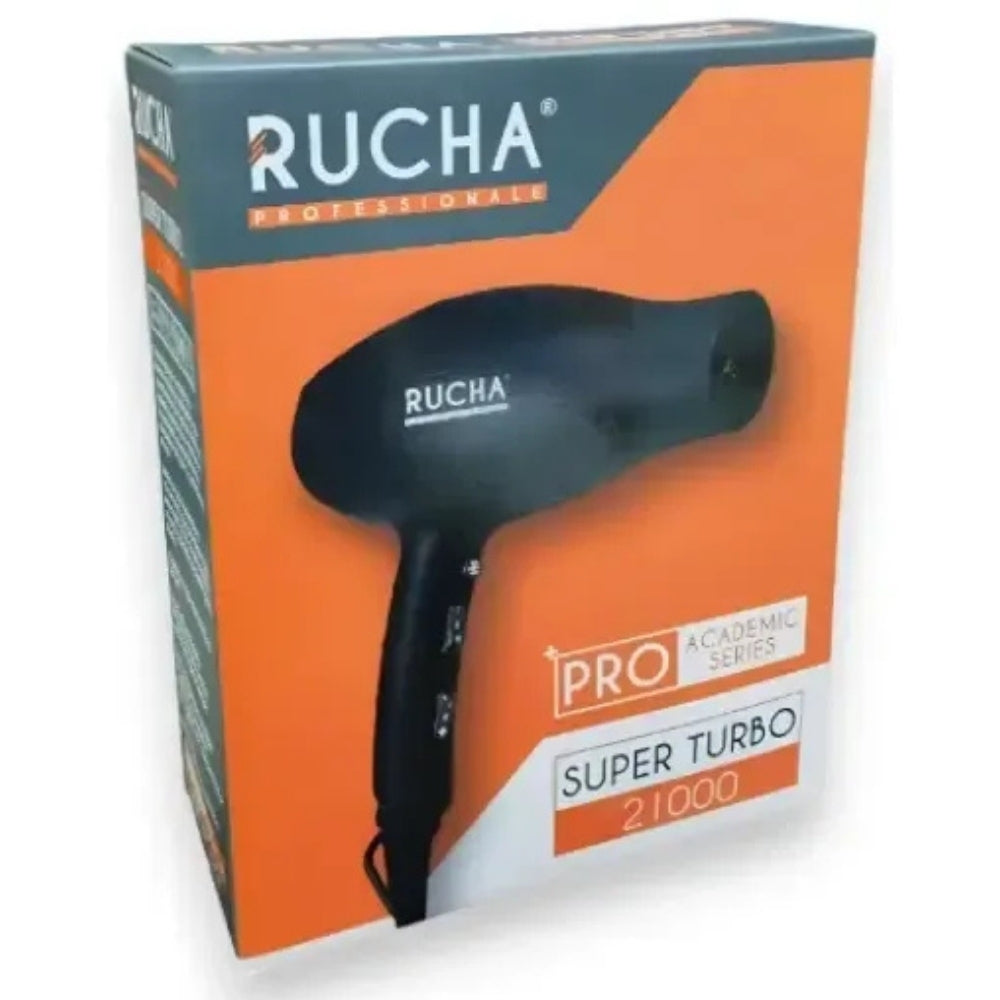 Rucha Secador Super Turbo 21000 Black