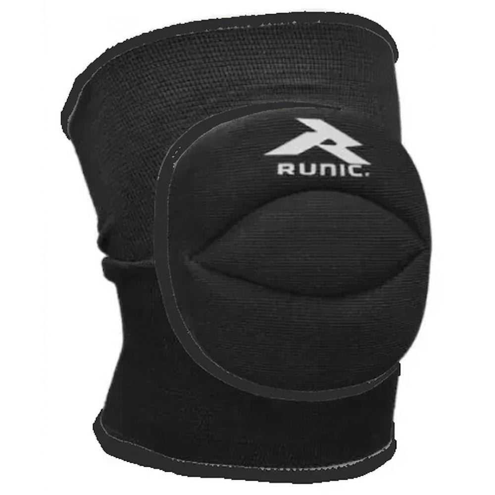 Runic Rodillera Deportiva Básica Volleyball Acolchada Black
