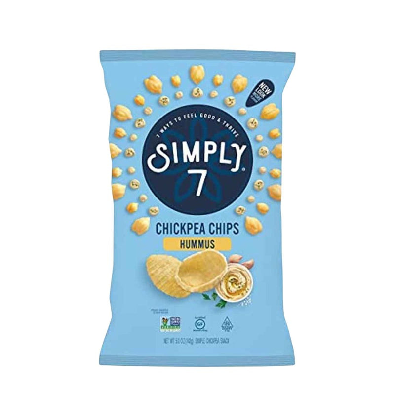 Simply7 Chickpea Chips Sabor a Hummus 142gr