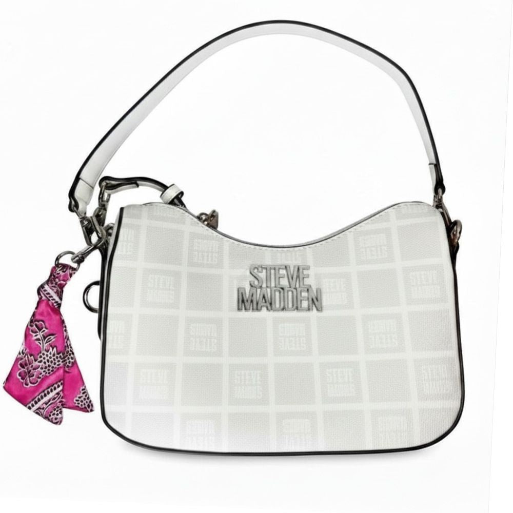 Steve Madden Cartera Florina Shoulder Bag White