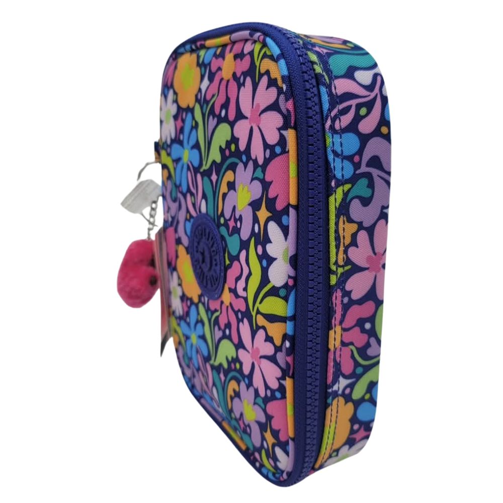 Kipling Cartuchera 100 Pens Spunky Flowers